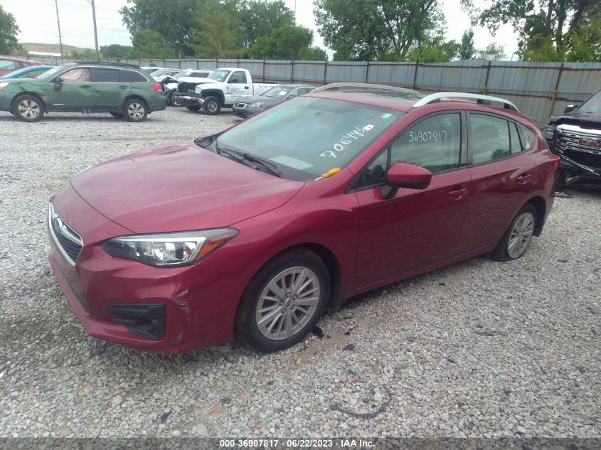 2018 SUBARU IMPREZA PREMIUM - 4S3GTAB62J3706495