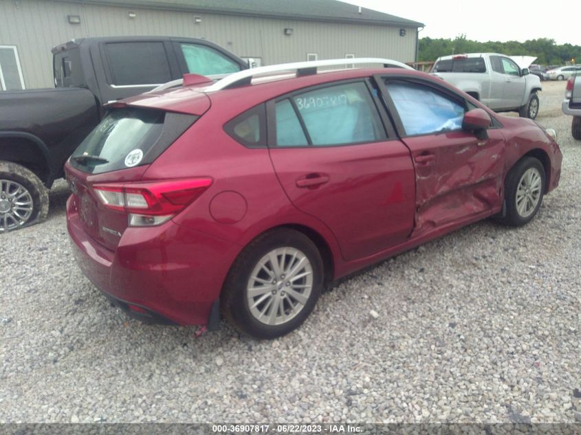 2018 SUBARU IMPREZA PREMIUM - 4S3GTAB62J3706495