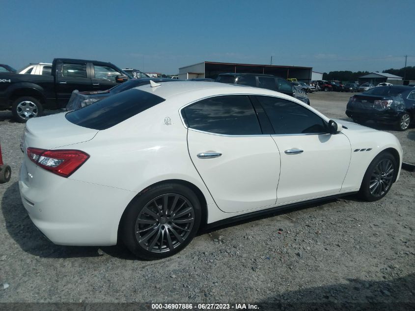 2018 MASERATI GHIBLI ZAM57XSA2J1300808