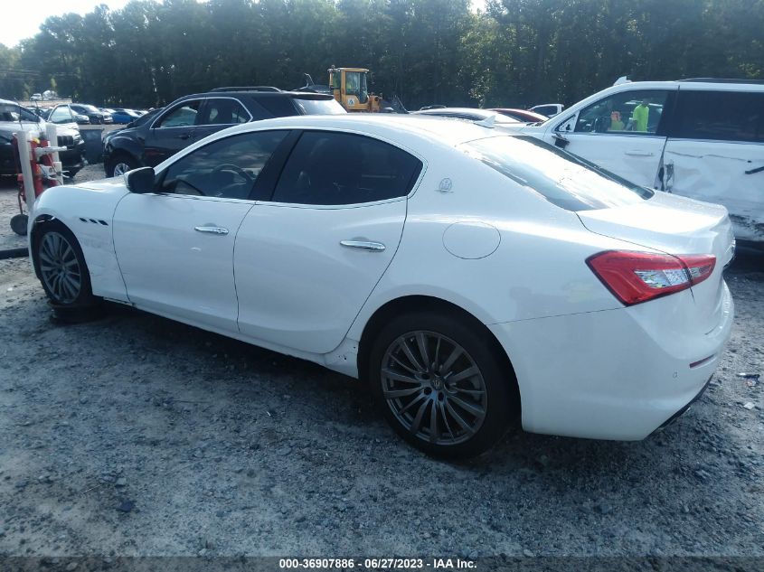 2018 MASERATI GHIBLI ZAM57XSA2J1300808