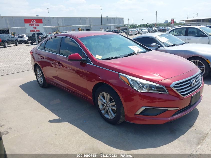 2016 HYUNDAI SONATA 2.4L SE - 5NPE24AFXGH363798