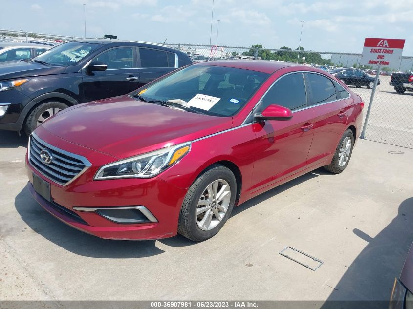 2016 HYUNDAI SONATA 2.4L SE - 5NPE24AFXGH363798