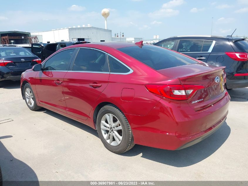 2016 HYUNDAI SONATA 2.4L SE - 5NPE24AFXGH363798