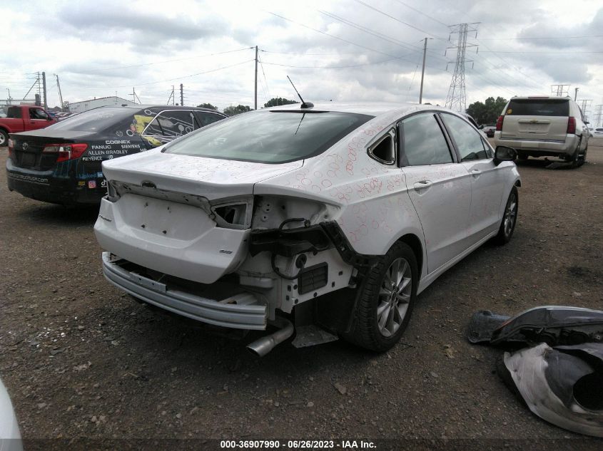 2017 FORD FUSION SE - 3FA6P0H72HR316718