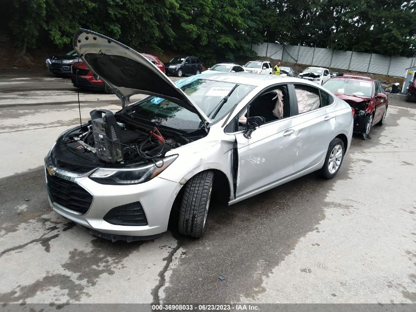 2019 CHEVROLET CRUZE LT - 1G1BE5SMXK7145816