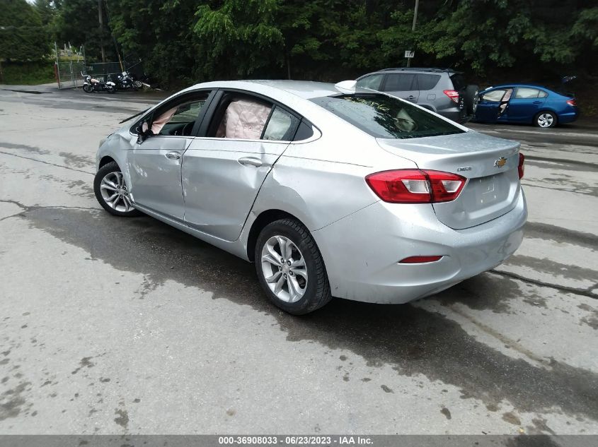 2019 CHEVROLET CRUZE LT - 1G1BE5SMXK7145816