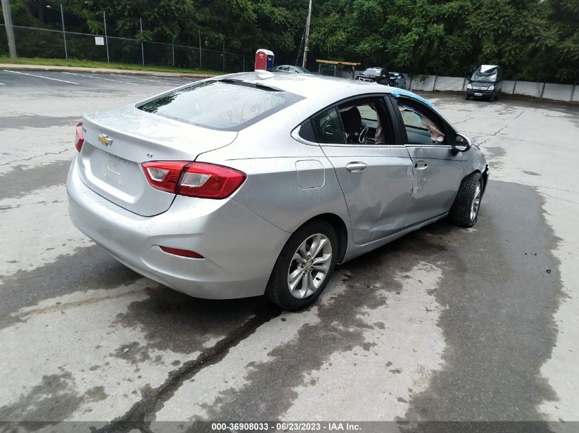 2019 CHEVROLET CRUZE LT - 1G1BE5SMXK7145816