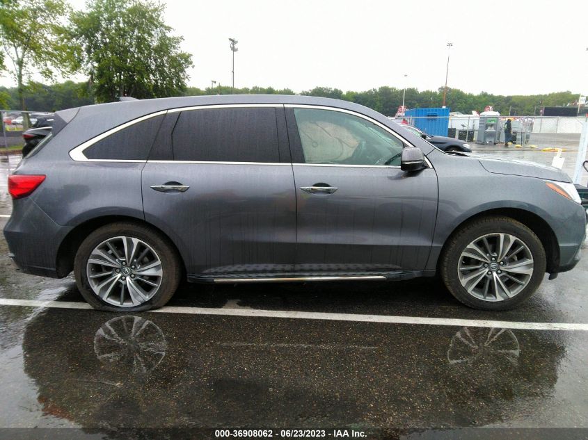 2017 ACURA MDX W/TECHNOLOGY PKG - 5FRYD4H54HB009178