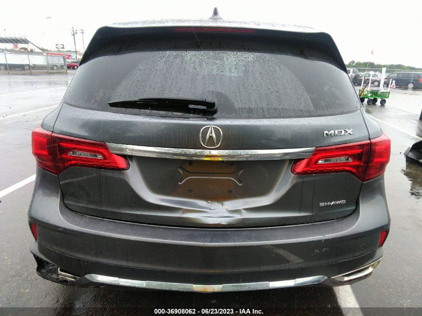 2017 ACURA MDX W/TECHNOLOGY PKG - 5FRYD4H54HB009178
