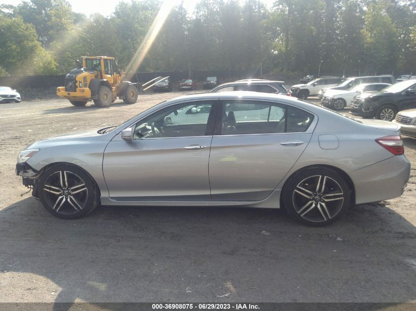 2016 HONDA ACCORD SEDAN TOURING - 1HGCR3F9XGA019073