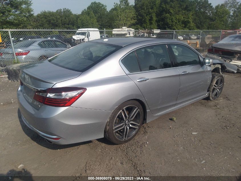 2016 HONDA ACCORD SEDAN TOURING - 1HGCR3F9XGA019073