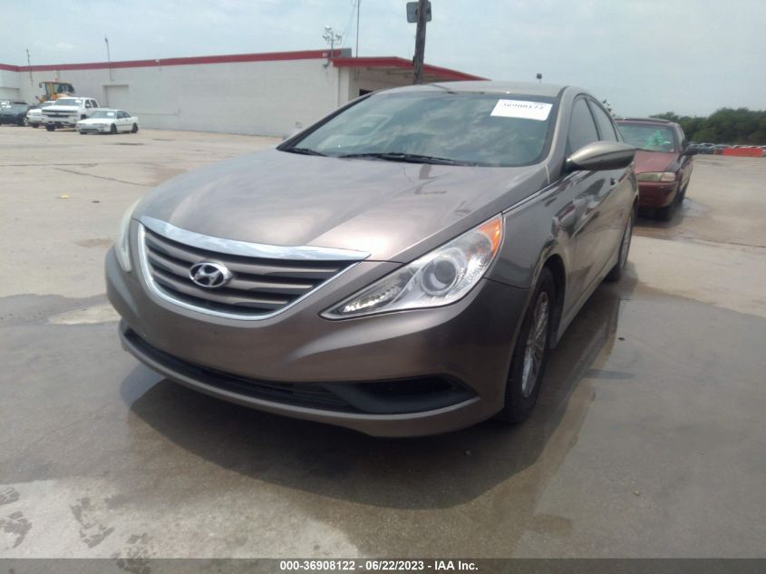 2014 HYUNDAI SONATA GLS - 5NPEB4AC4EH921891