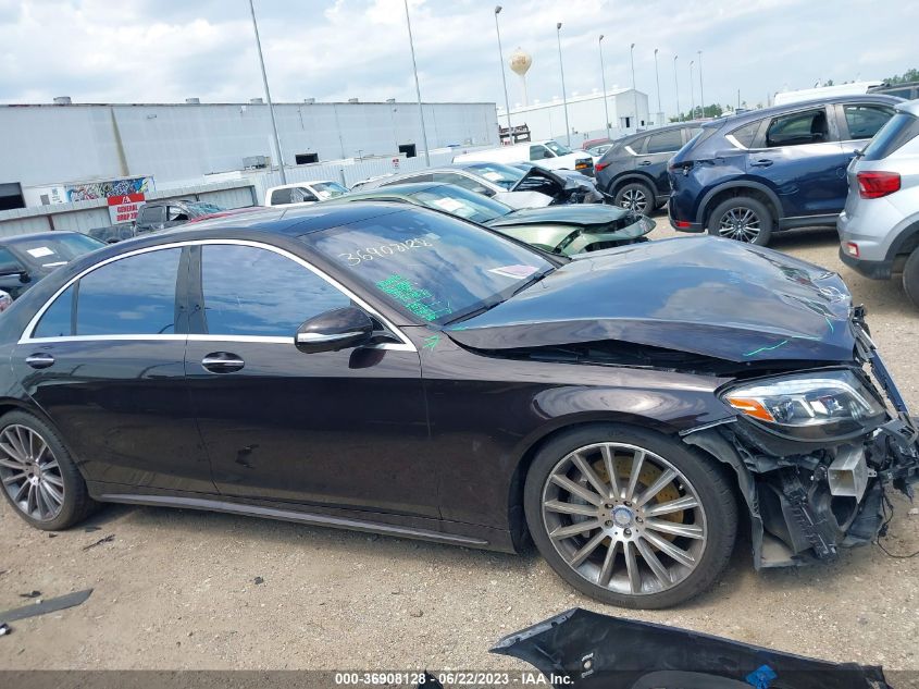 2016 MERCEDES-BENZ S-CLASS S 550 - WDDUG8CB1GA254674