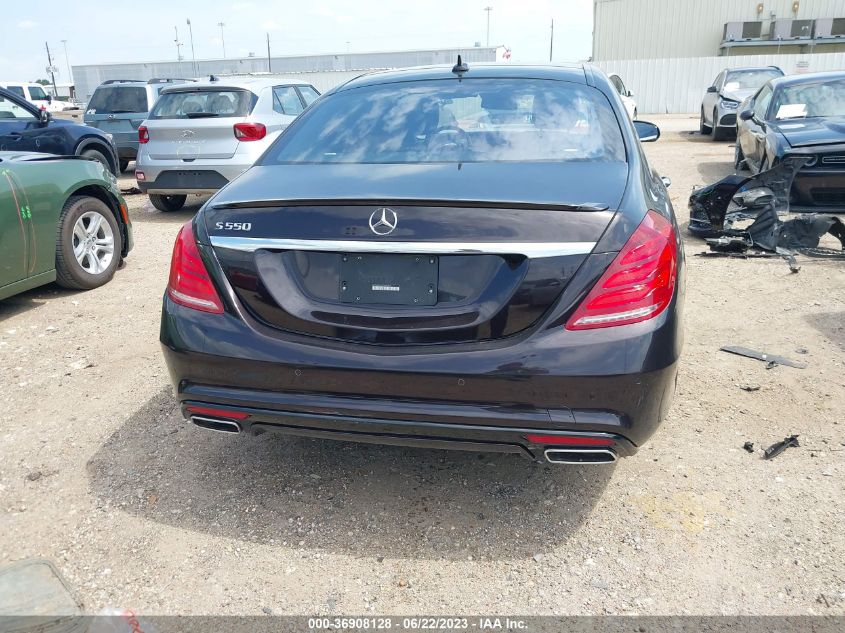 2016 MERCEDES-BENZ S-CLASS S 550 - WDDUG8CB1GA254674