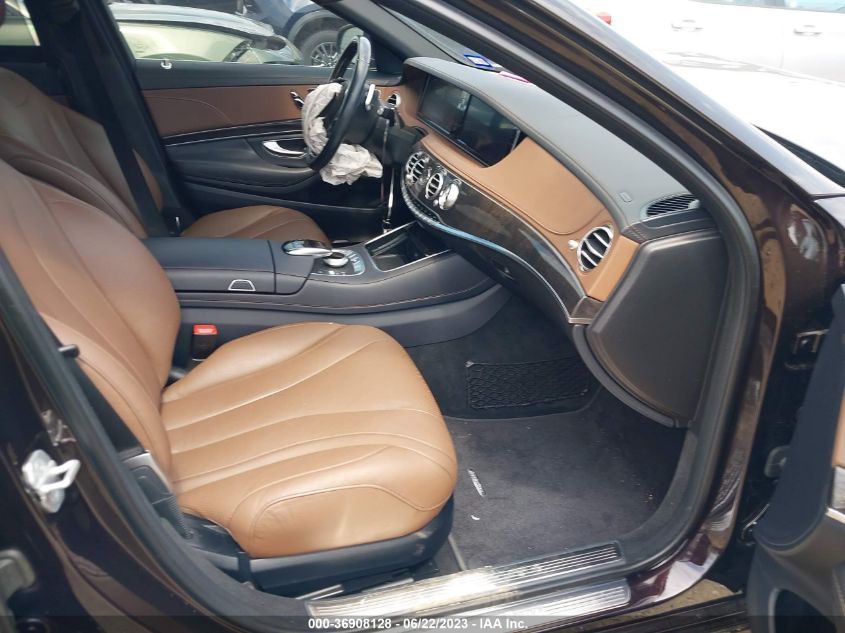 2016 MERCEDES-BENZ S-CLASS S 550 - WDDUG8CB1GA254674