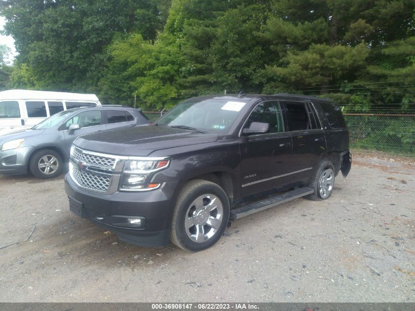 2017 CHEVROLET TAHOE LT - 1GNSKBKC4HR110618
