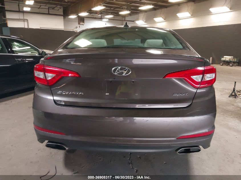 2015 HYUNDAI SONATA 2.4L SPORT - 5NPE34AF8FH139845