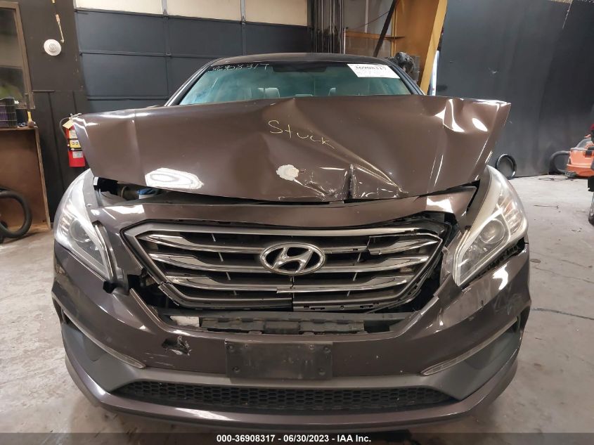 2015 HYUNDAI SONATA 2.4L SPORT - 5NPE34AF8FH139845