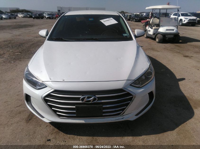 2018 HYUNDAI ELANTRA SEL/VALUE/LIMITED - 5NPD84LF0JH217991