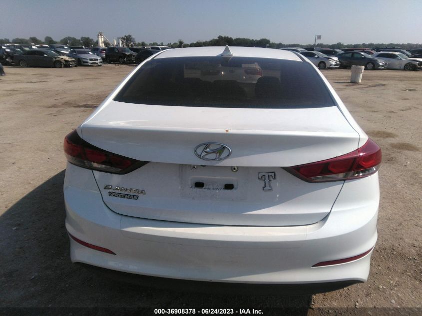 2018 HYUNDAI ELANTRA SEL/VALUE/LIMITED - 5NPD84LF0JH217991