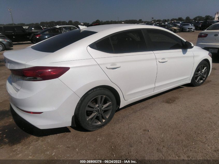 2018 HYUNDAI ELANTRA SEL/VALUE/LIMITED - 5NPD84LF0JH217991