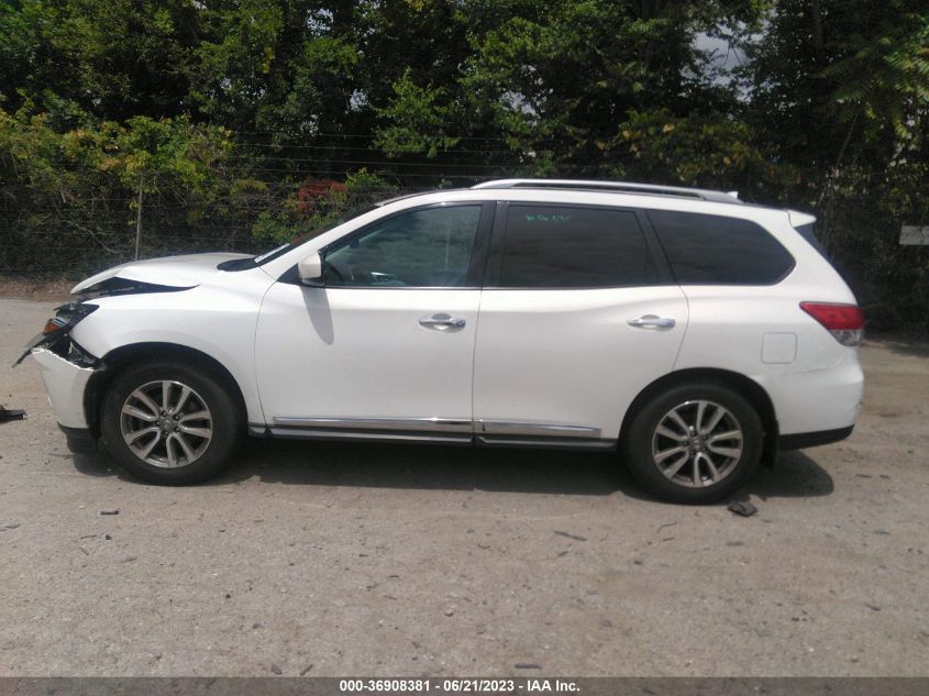 2013 NISSAN PATHFINDER SL - 5N1AR2MM9DC684520