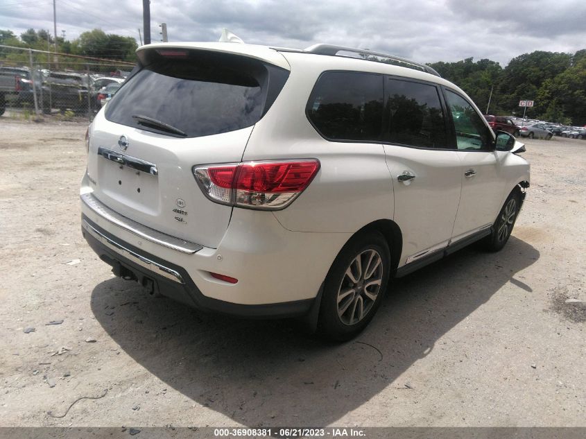 2013 NISSAN PATHFINDER SL - 5N1AR2MM9DC684520