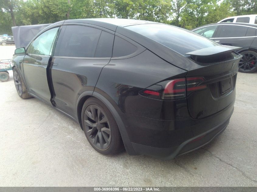 VIN: 7SAXCDE56NF364761 2022 TESLA MODEL X