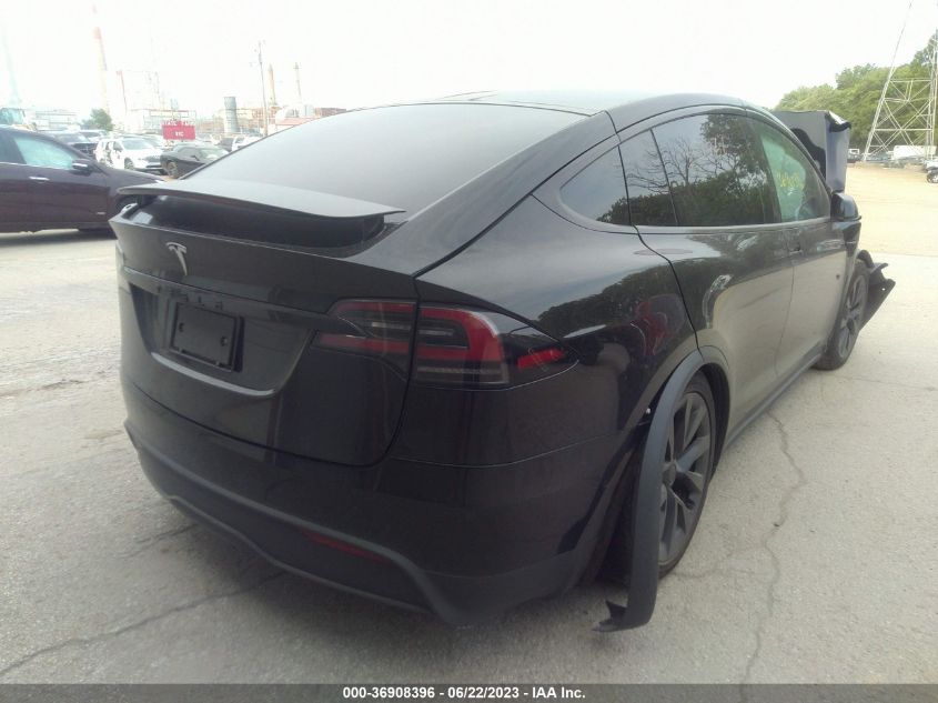 VIN: 7SAXCDE56NF364761 2022 TESLA MODEL X