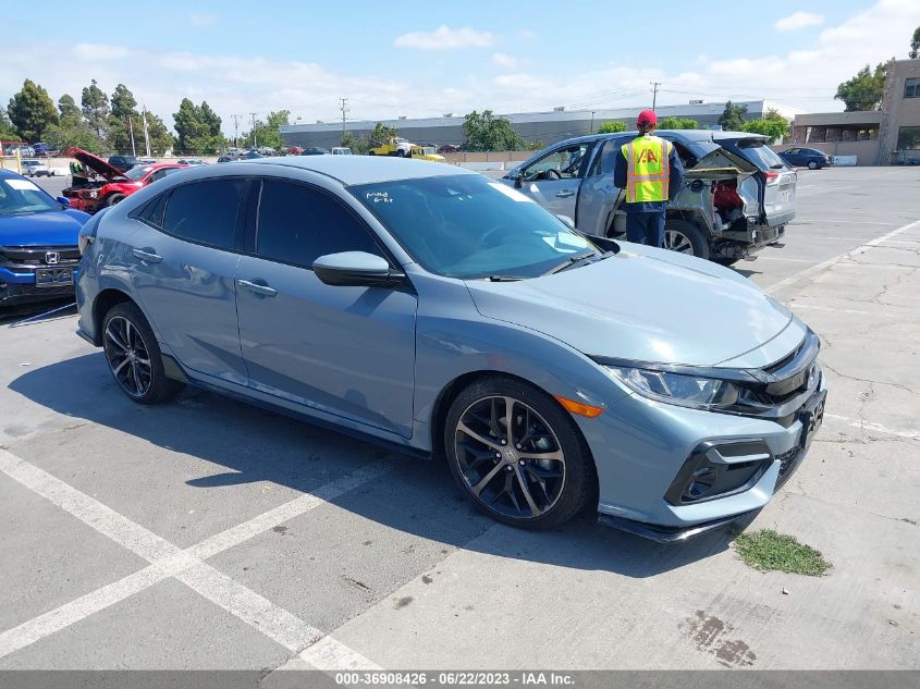 2020 HONDA CIVIC HATCHBACK SPORT - SHHFK7H42LU421596