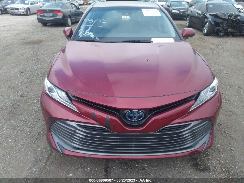 2018 TOYOTA CAMRY HYBRID - 4T1B21HK4JU508153