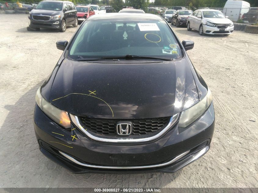 2014 HONDA CIVIC SEDAN LX - 19XFB2F55EE001551