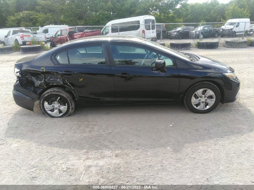2014 HONDA CIVIC SEDAN LX - 19XFB2F55EE001551
