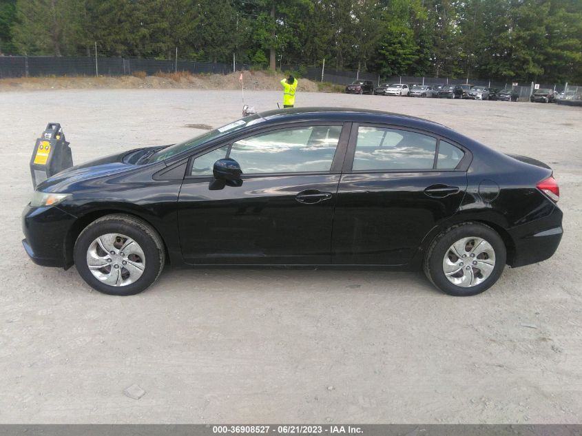 2014 HONDA CIVIC SEDAN LX - 19XFB2F55EE001551