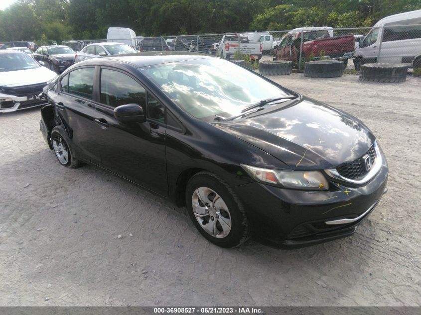 2014 HONDA CIVIC SEDAN LX - 19XFB2F55EE001551