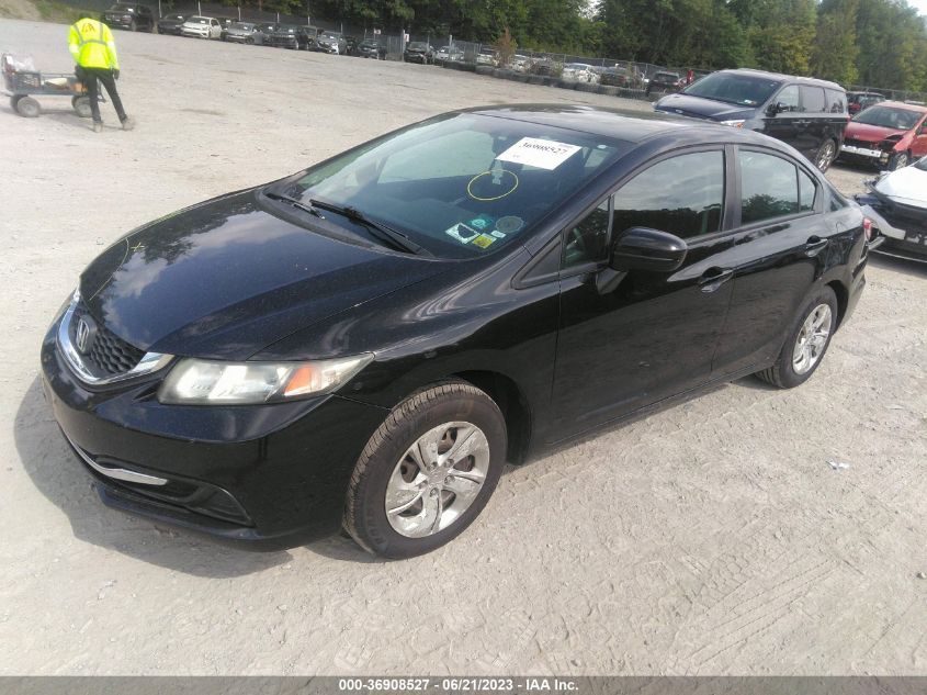 2014 HONDA CIVIC SEDAN LX - 19XFB2F55EE001551