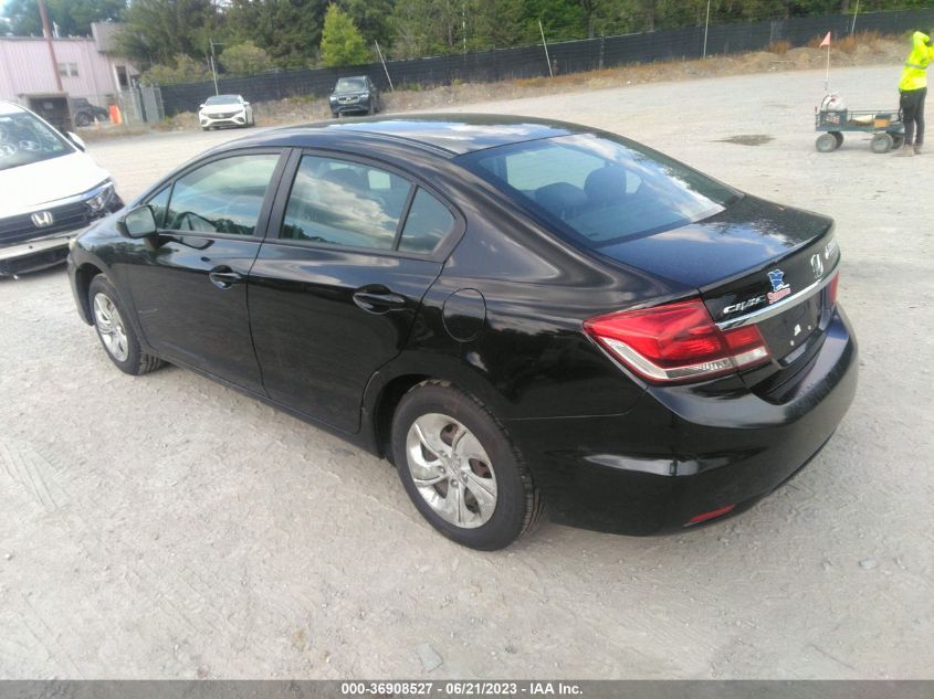 2014 HONDA CIVIC SEDAN LX - 19XFB2F55EE001551