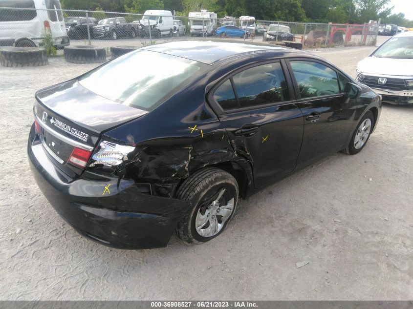 2014 HONDA CIVIC SEDAN LX - 19XFB2F55EE001551