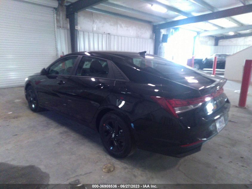 2023 HYUNDAI ELANTRA HYBRID BLUE - KMHLM4AJ9PU072975