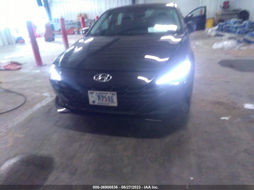 2023 HYUNDAI ELANTRA HYBRID BLUE - KMHLM4AJ9PU072975
