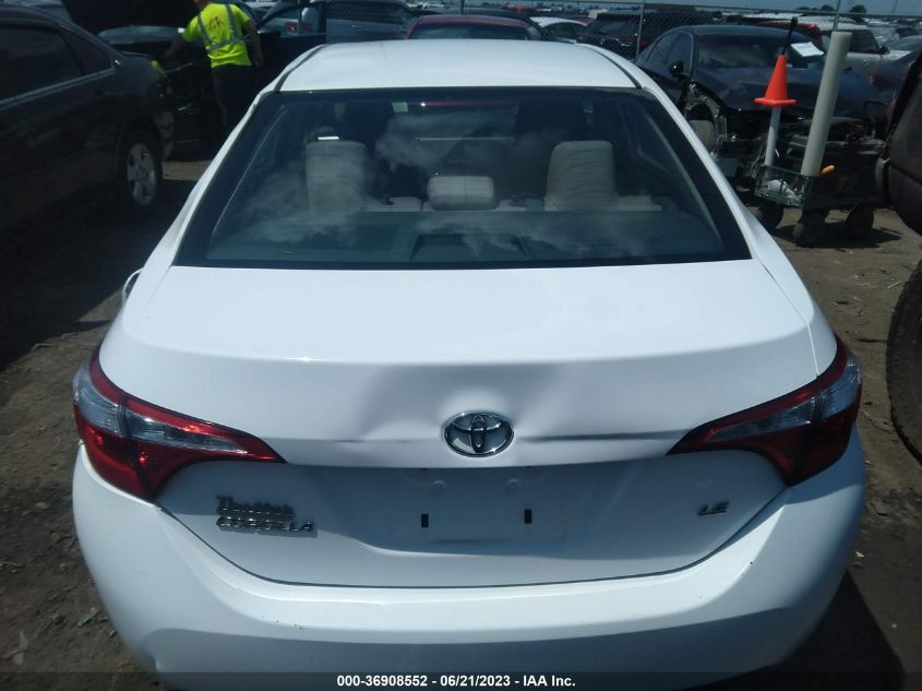 2014 TOYOTA COROLLA L/LE/S/S PLUS/LE PLUS - 2T1BURHE6EC102711