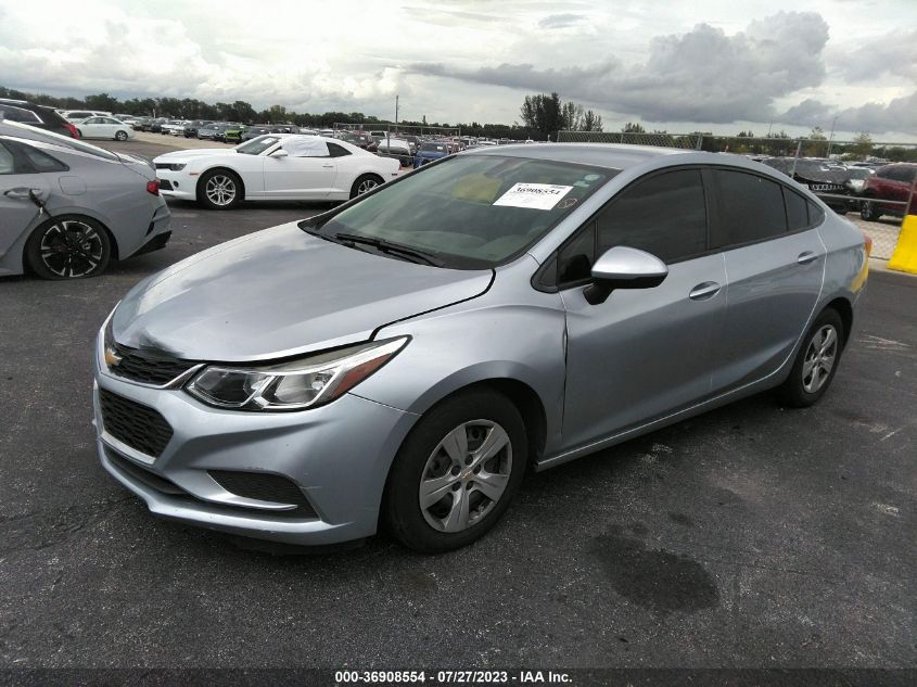 2018 CHEVROLET CRUZE LS - 1G1BC5SM4J7115277