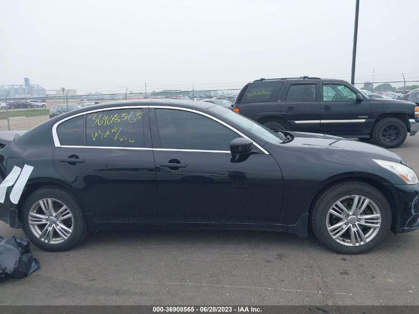2013 INFINITI G37 SEDAN X - JN1CV6AR3DM768054