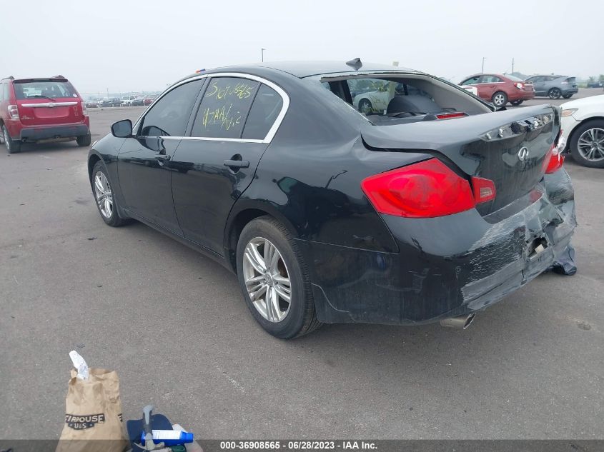 2013 INFINITI G37 SEDAN X - JN1CV6AR3DM768054