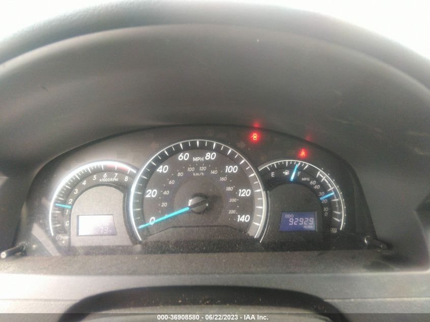 2013 TOYOTA CAMRY L/LE/SE/XLE - 4T4BF1FK0DR315788
