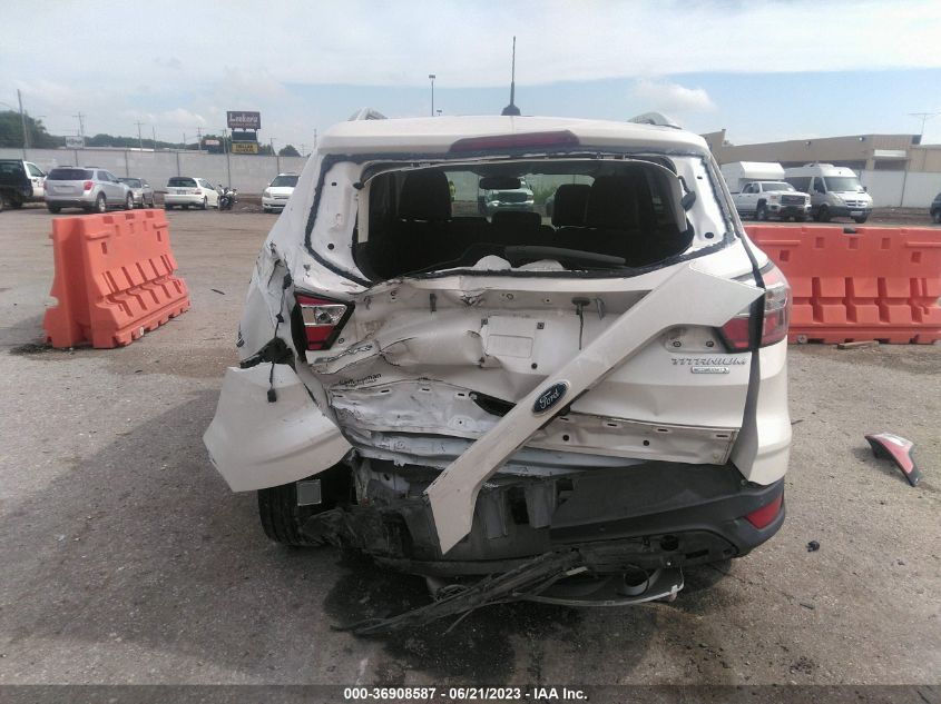 2017 FORD ESCAPE TITANIUM - 1FMCU0J90HUD53305