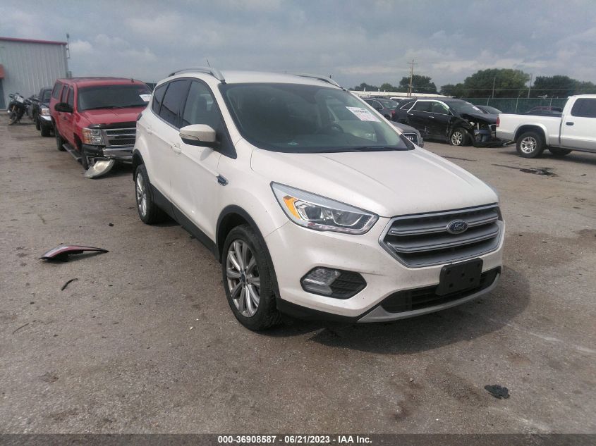 2017 FORD ESCAPE TITANIUM - 1FMCU0J90HUD53305