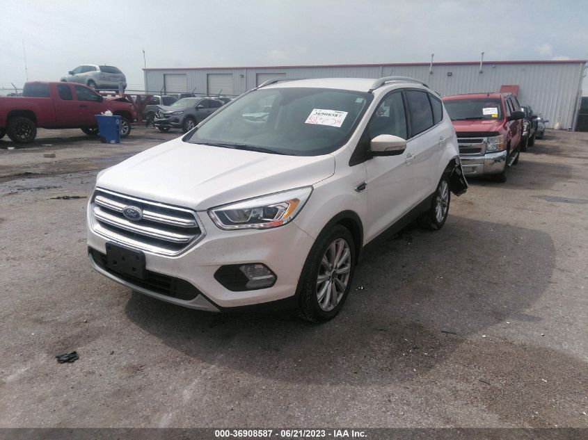 2017 FORD ESCAPE TITANIUM - 1FMCU0J90HUD53305