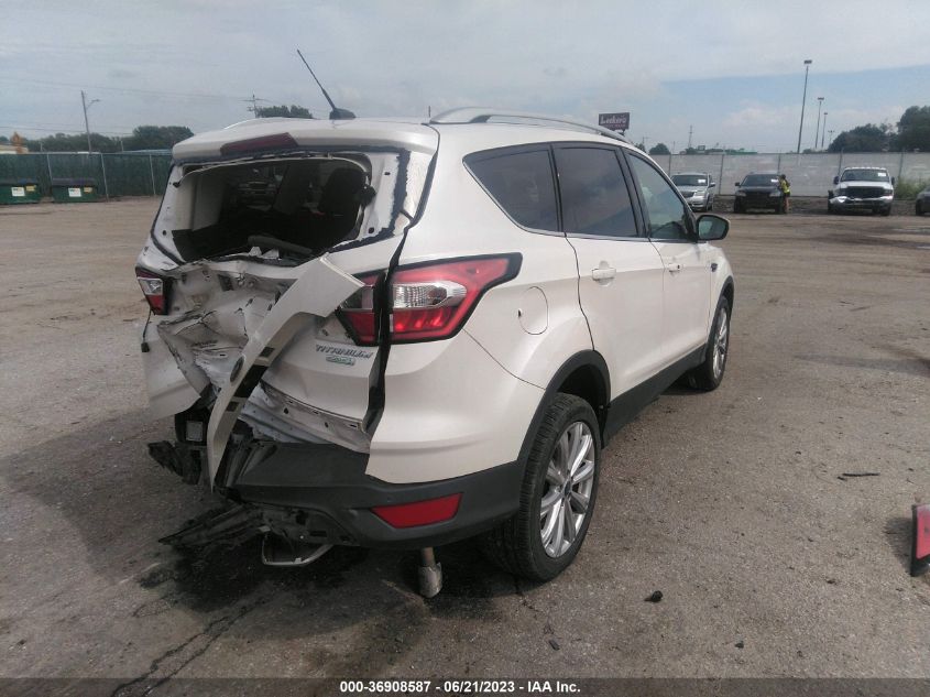 2017 FORD ESCAPE TITANIUM - 1FMCU0J90HUD53305