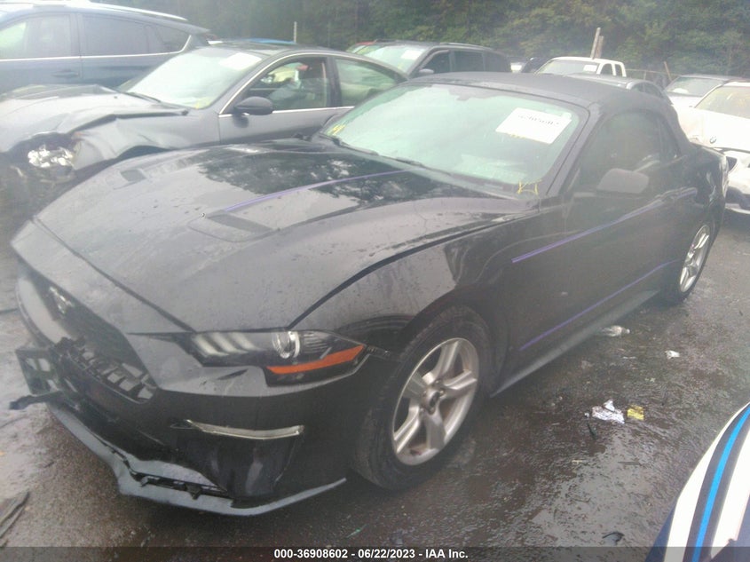 VIN 1FATP8UH8J5128178 2018 FORD MUSTANG ECOBOOST